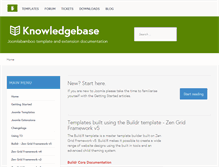 Tablet Screenshot of docs.joomlabamboo.com